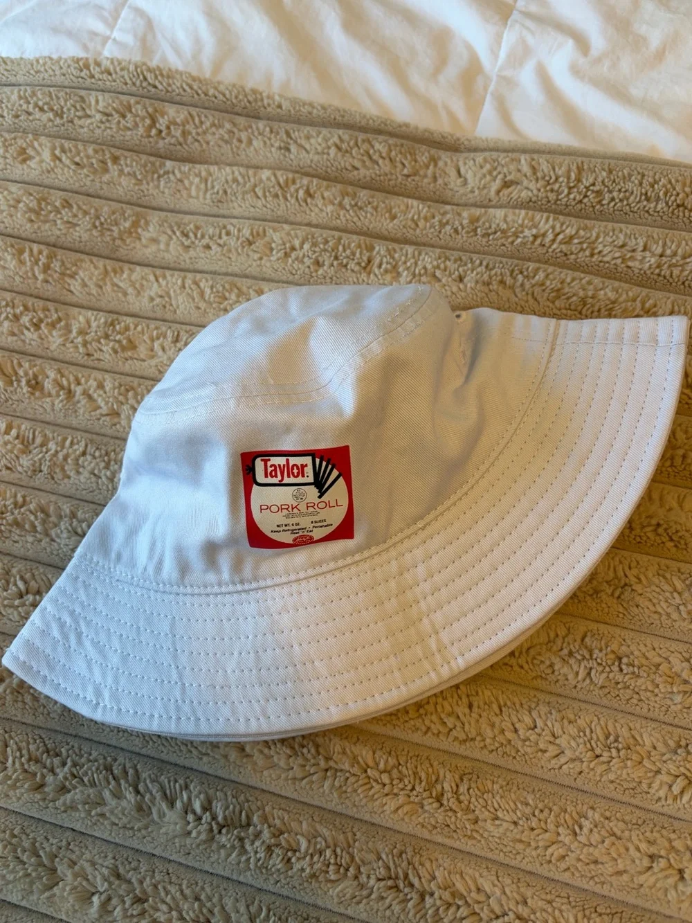 White Bucket Hat